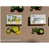 Image 2 : Vintage (8) John Deere Miniature Toy Tractor Collection (Info Shown on Boxes)