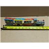 Image 2 : Vintage Disneyland 3 Cart and Train Wind up Toy (Works)