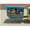 Image 3 : Vintage Disneyland 3 Cart and Train Wind up Toy (Works)