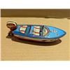 Image 3 : Vintage No.2 Wind up Speedy Boat Bath Toy (Works)