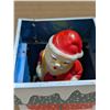 Image 2 : vintage Wind up Santa Ringing Up and Down Bell (Works)