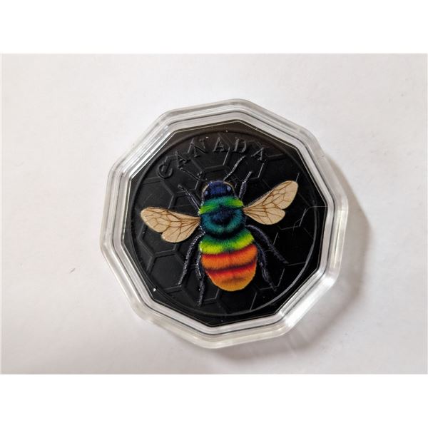 Maple Leaf Mint Proudly Canadian Pure Copper .999 1 oz AVDP Cutvre Pur Bee Design 0515/2500