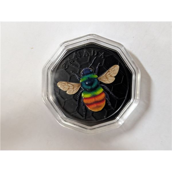 Maple Leaf Mint Proudly Canadian Pure Copper .999 1 oz AVDP Cutvre Pur Bee Design 0532/2500