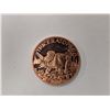 Image 2 : Triceratops Copper .999 Fine USA One A.Y.D.P. Ounce Coin