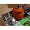 Image 3 : Box of Camping Cookware As Shown