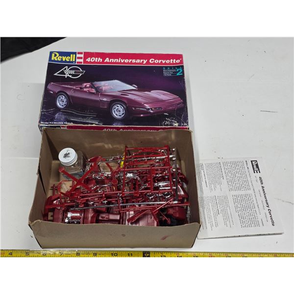 40th anniversary corvette model car