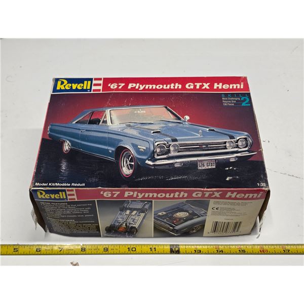 1967 Plymouth GTX hemi model car