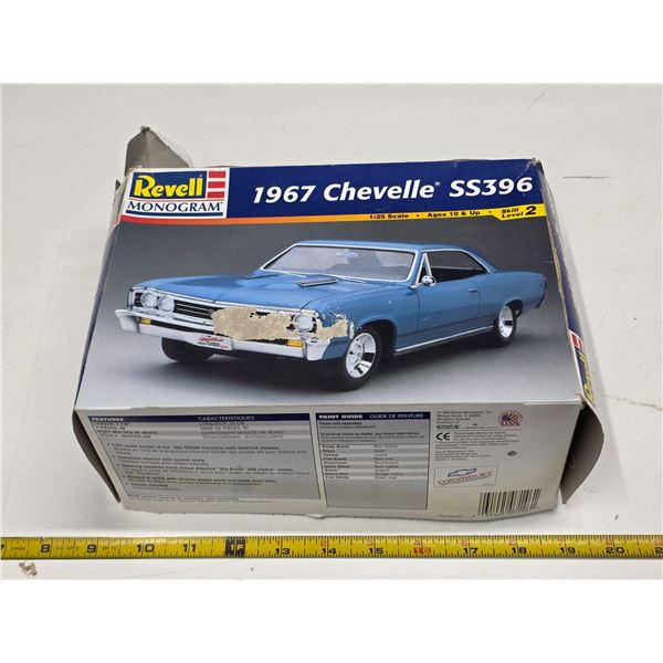 1967 Chevelle ss 396 model car
