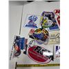 Image 2 : Approx 30 collectable stickers/decals