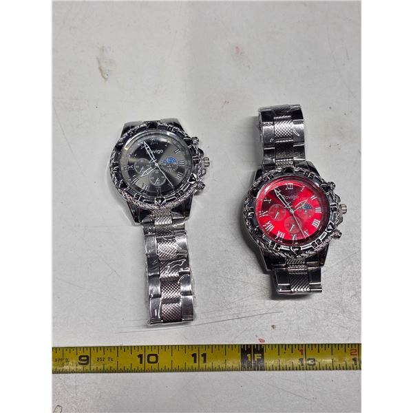 2 watches- not working- needs battery