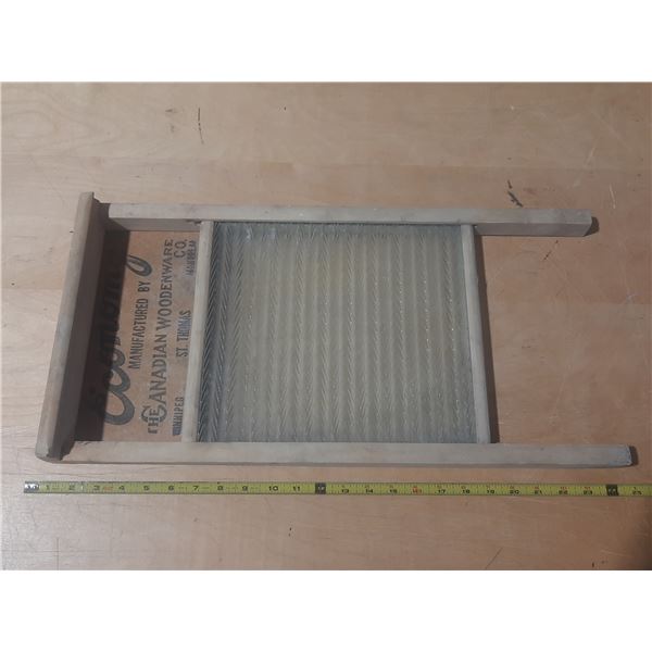 Vintage Canadian Washboard.