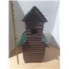 Image 2 : Wooden Birdhouse. (Height 20")