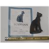 Image 1 : Franklin Mint Curio Cabinet Egyptian Cat Figurine.