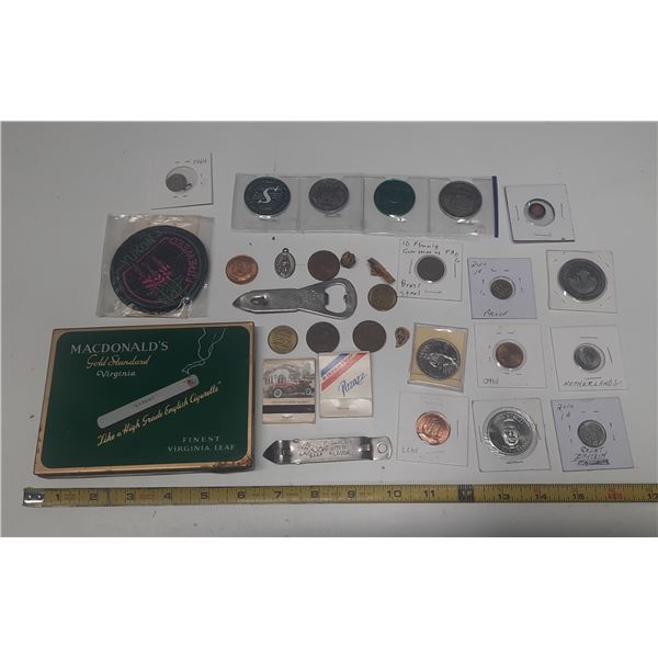 Macdonald's Gold Standard Virginia Cigarette Tin, Tokens/Currency, etc.