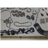 Image 6 : Vintage costume jewelry, including a variety of bracelets, earrings, and necklaces.
