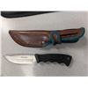Image 3 : Remington Sportman Series 5" Blade w/ Leather Sheaf w/ Eagle Design