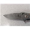 Image 5 : Browning Fold out 4" Blade Knife w/ Leather Sheaf w/ Deer Deisgn