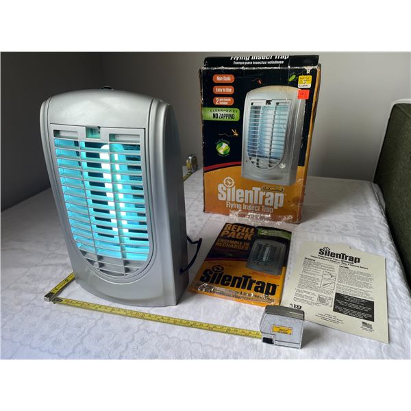 Flying Insect Trap - Silent Trap – works (4 Glue Boards)