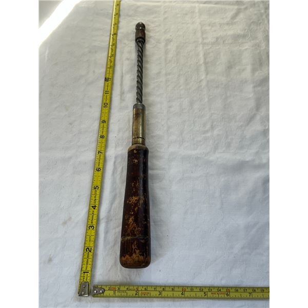 Vintage Spiral Screwdriver - F.A. Howard & Son. PAT. MAR. 1. 1892