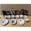 Image 1 : Lot of Tea Cups, Saucers, Unique Designed Cups, and etc. As Shown