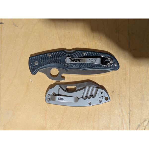 (2) Fold Out Knives