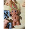 Image 3 : Lot of Vintage Russ Troll Dolls and Barbie dolls w/ Clothes