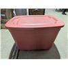 Image 1 : Great Condition Red Storage Tub 68L
