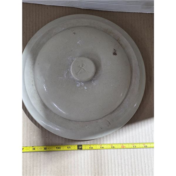 4 gallon crock lid- 12"W