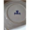 Image 3 : 2 pyrex dishes 8"W and 9"W and masons plate