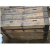 Image 5 : Steamer trunk- good condition- needs stain/varnish- 38" by 21" by 24"H