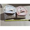 Image 1 : 2 birch bark baskets- 6" by 5"H