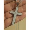 Image 2 : 1471-Stainless Steel Cross pendant and chain