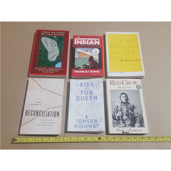 1478-First Nations book lot