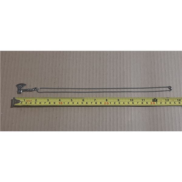 1484-Norse/Viking pendant and chain (new)