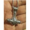Image 3 : 1486-Norse/Viking pendant and chain (new)