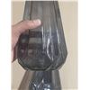 Image 4 : 1487-2 black glass vases (11”)