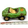 Image 1 : 1970's Vintage Tonka Green Fun Buggy w/Flower Power Decal Pressed Metal