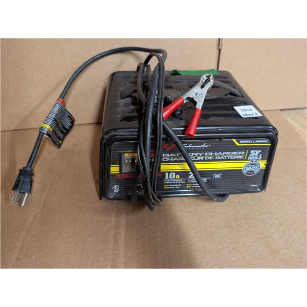 Schmacher Manual Battery Charger 10A-2A 12V Electric (Works)
