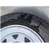 Image 3 : Single Trailer Tire 155/R12 76T New/Mever Used