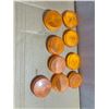 Image 1 : Nine 2 1/2" Amber Marker Lights