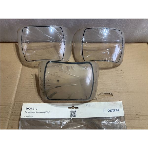 3 Optrel Welding Cover Lenses (new)
