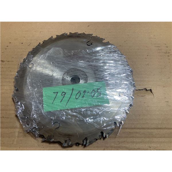 Six 7 1/4" Carbide Tipped Blades