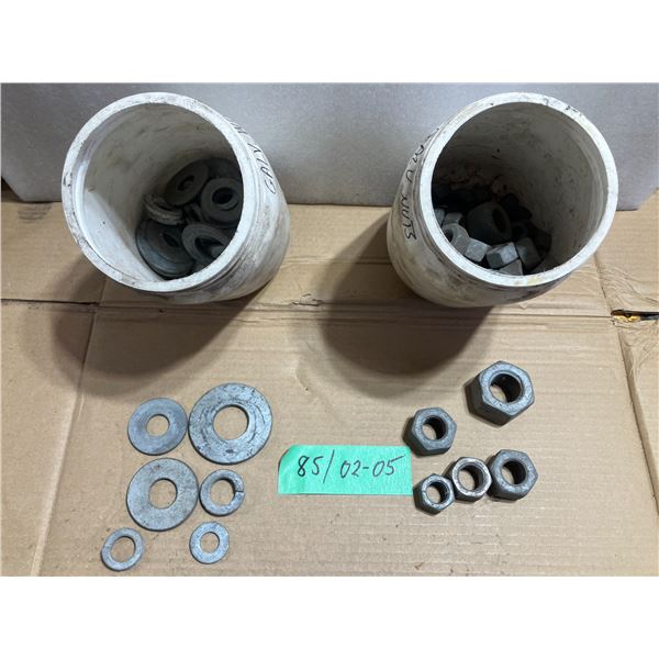 Galvanized Nuts & Washers