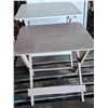 Image 3 : 2 foldable tables- 25"H