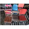 Image 1 : 6 various chairs- sizes vary