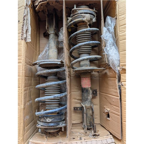 (2) Quick Struts Complete Loaded Strut and Coil Spring Assembly