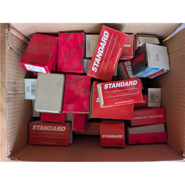 Box full of Standard Automotive Parts (Variety)