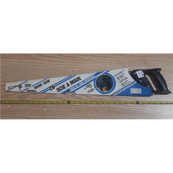 (1) Hand Saw.