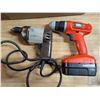 Image 1 : Black and Decker 18V Cordless Drill/ Impact Air Wrench