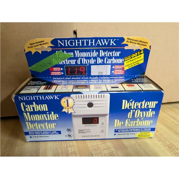 NIB Carbon Monoxide Detector